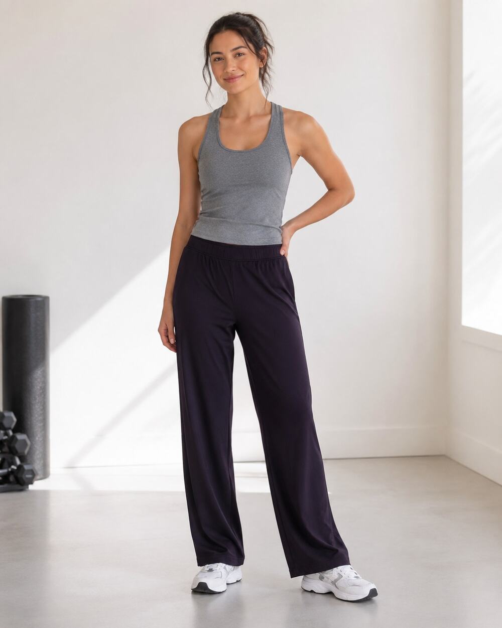 Patagonia Purple Straight Leg Pull On Pants Womens S Track Pants Casual Athletic